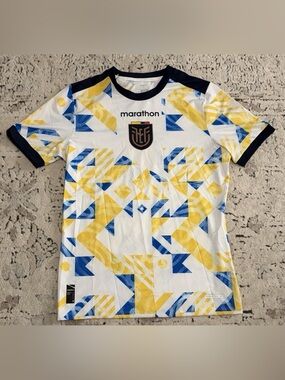 Marathon Authentic Ecuador National Team Multi Color Training Jersey Men’s Sz: M